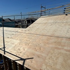 木造建築（鳶、荷上げ、搬入）の画像