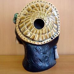 ☆たぬき 置物 縁起物 幅22cm 奥行18cm 高さ30cm 狸 八相縁起 タヌキ 商売繁盛 家内安全 札幌 北20条店の画像