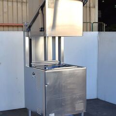 ≪yt944ジ≫ ホシザキ 業務用食器洗浄機 JWE-680B(50HZ) ブースター WB-17H-2T 都市ガス用 2019年製造 動作未確認/現状品 51014-06の画像