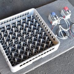≪yt944ジ≫ ホシザキ 業務用食器洗浄機 JWE-680B(50HZ) ブースター WB-17H-2T 都市ガス用 2019年製造 動作未確認/現状品 51014-06の画像