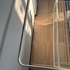 012  IKEA RASSLIG 押入れ収納ラック　ホワイトの画像