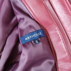 ABAHOUSE　本革ジャケットの画像
