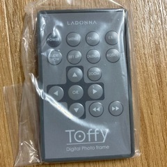 Toffy 7インチ液晶 インテリア デジタルフォトフレーム シュガーホワイト の画像