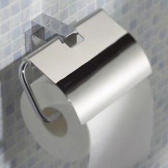 新品未使用 トイレットペーパーホルダー カワジュンSC-043-XC シルバーの画像