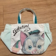 ダッフィ　ジェラトニー　トートバッグ