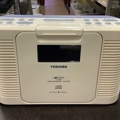 東芝 防水 CD クロックラジオ 動作確認済み TY-CDB5 ...