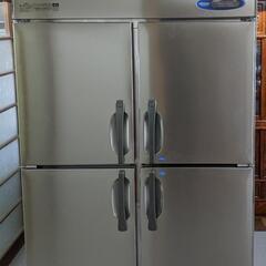 
【中古】業務用冷凍冷蔵庫(ホシザキ/HRF-120ZF3/厨房/業務用/ 縦型/ 4面/2凍2蔵)