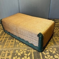 値下げ　柳行李　こおり　昭和レトロ　ビンテージ