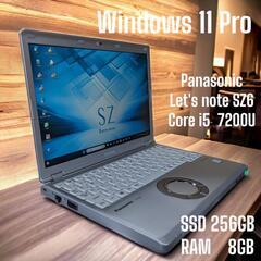Panasonic Let's note SZ6 Windows 11 Pro Core i5 7200U SSD256GB RAM8GB