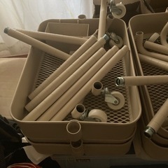 (値下げ)3段収納グッズ×2の画像