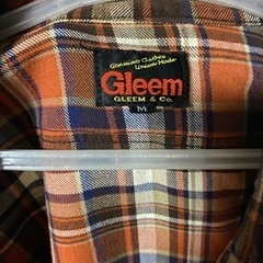 gleem ネルシャツの画像