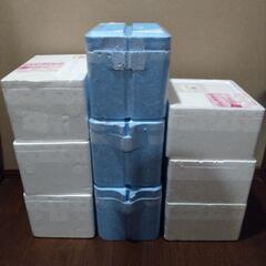 【お取引き中】(中古)発泡スチロール箱 60サイズ 複数個あり