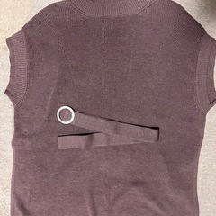 ウエストマークニットベスト（PAGEBOY）の画像