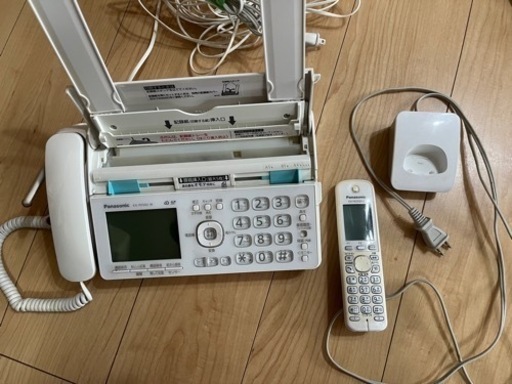 ファクス　子機つき