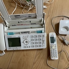 ファクス　子機つき