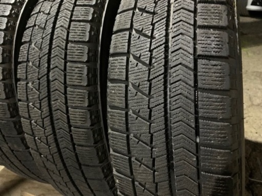 155/65R14スタッドレスVRXホイール組セット　ブリヂストンVRX