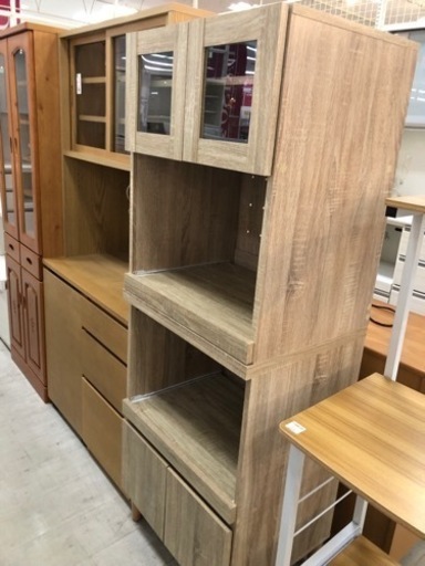 取りに来れる方限定！！ハイタイプ、２枚扉のレンジ台です！！