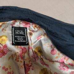セシルマクビーの紺色コート　新品Mの画像