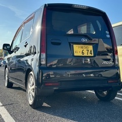 ダイハツムーブカスタムロング車検令和7年7月までの画像