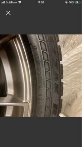 18年製 245/50R19 101Q ◆ブリヂストン BLIZZAK     6〜7分山