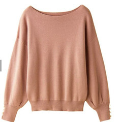 アロッタ　パール付きニットの画像