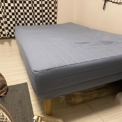 セミダブルベッド　ニトリの画像