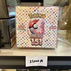ポケモンカード151 BOXシュリンク付き