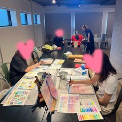 第1・第3 土曜日★ 一般（大人）グループクラス生徒募集中!  木屋町御池上るすぐ 絵画教室の画像