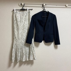 ジャケット　スカ-ト　セット