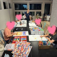 第1・第3 月曜日★小学3〜6年生・少人数グループクラス　絵画教室　生徒募集中！の画像