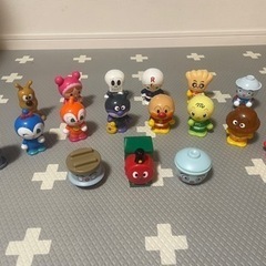 アンパンマン　ゴム人形15個セット+おまけ