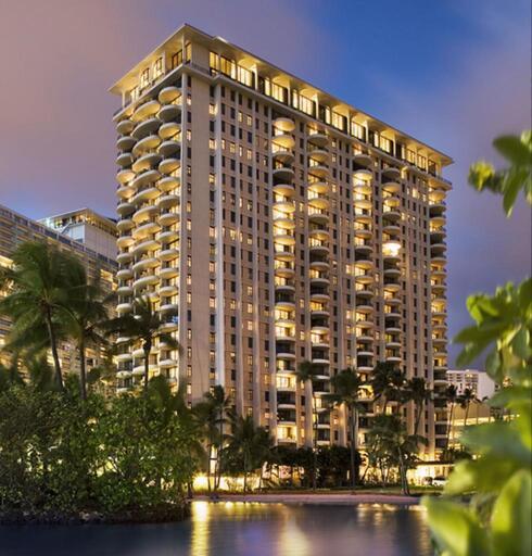 お盆 ヒルトンハワイアンビレッジ　ラグーンタワー　1BRオーシャンビュー　8/10~8/17 7泊