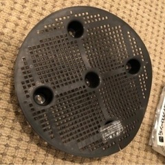 【新品未使用】大きい鉢(直径36.5cm)と受け皿セット/10号/白/ホワイトの画像