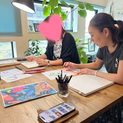 空きあり！プライベートレッスン生徒募集中!  小3以上〜大人までOK！ 木屋町御池上る　絵画教室の画像