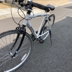 ホワイト クロスバイク Amazon | 21Technology 自転車 クロスバイク CL266 ホワイト 700x28c