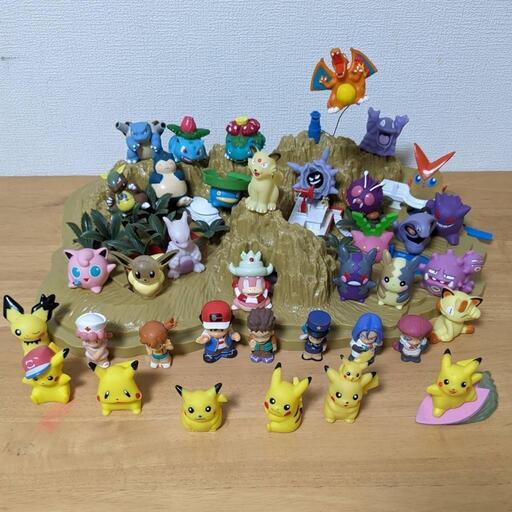 初期その他ポケモン指人形おまけサンダーバードジオラマ付き