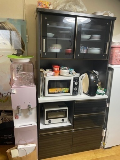 🤍NITORI(ニトリ) DAHLIA(ダリア) 3面レンジボード 🎵定価￥59,800