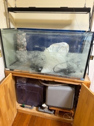 オーバーフロー水槽 一式 120cm