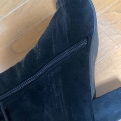 ショートブーツ　レディース　靴　黒　RANDAの画像