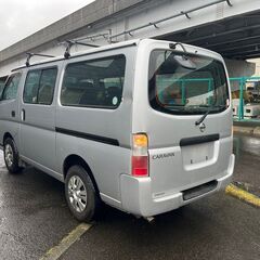 【ご成約】23年車❗️キャラバン ロング ターボ DX4wd！E25！点検記録！両側スライドドア ！リアヒーター！ルーフキャリアの画像