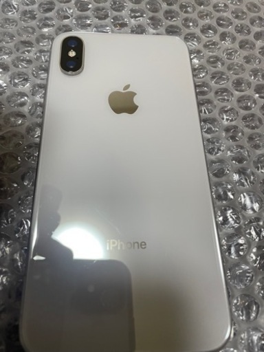 iPhoneX 256GB  シルバー　SIMロック解除
