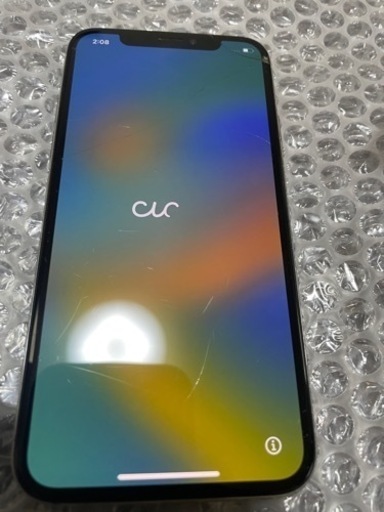 iPhoneX 256GB  シルバー　SIMロック解除