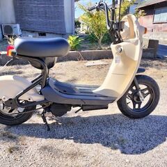 【お取り引き中です】スズキ　チョイノリ（カラー：ベージュ）　実働車　50CC の画像