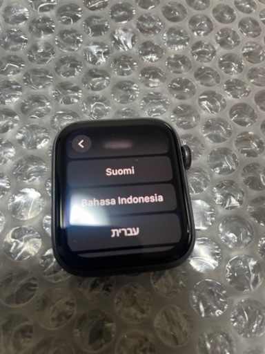 AppleWatchSE 第一世代　44mm GPSモデル　ブラック