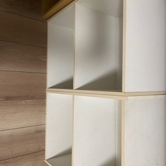 2段BOX 2つ　白　引取り限定無料の画像