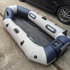 取引中 ゴムボート 2馬力 船外機 セット 釣り おまけ付き フィッシングの画像