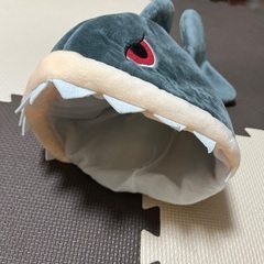 ハロウィン用　サメの被り物