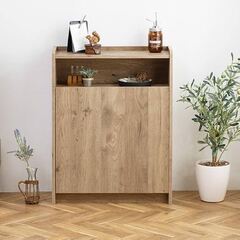 オシャレな木製ゴミ箱