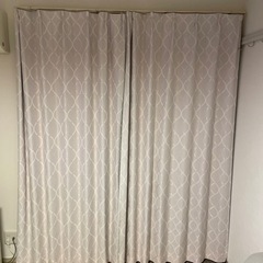 【受け渡し者決定済み】ニトリ　カーテン、レースカーテン