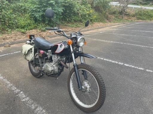 ホンダ　sl250s オリジナルペイント　自賠責令和6年8月まで　よく走ります。検xl250cb250vmx sr400250trエルシノア佐世保市のバイク